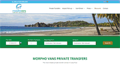 Desktop Screenshot of morphovans.com